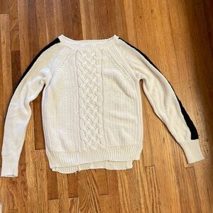 Zara Knit Cable Knit Sweater Sz S